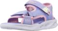 Skechers Sola Glow Zandal Meisjes Sandalen Paars - Paars