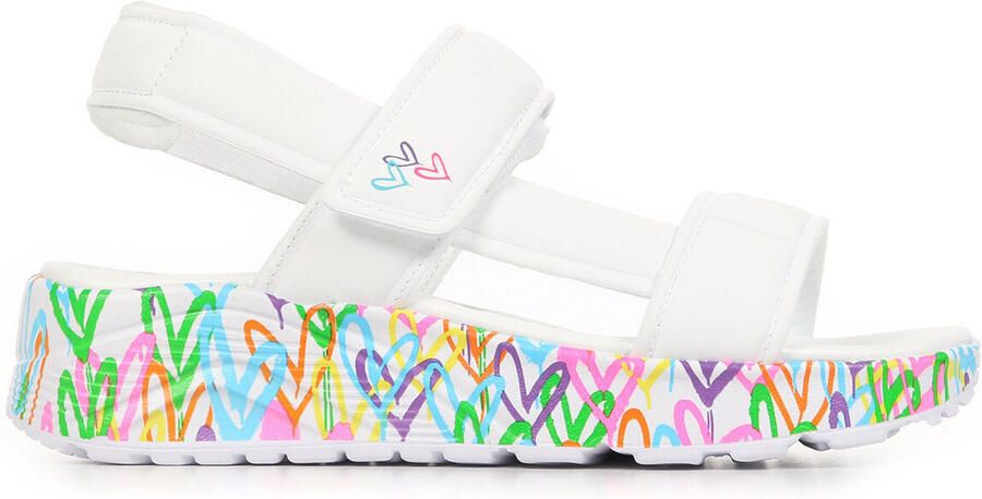 Skechers Sandalen met sleehak Uno Lite Sandal Sunny Love