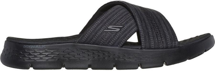 SKECHERS Muiltjes 'Go Walk Flex' grijs zwart