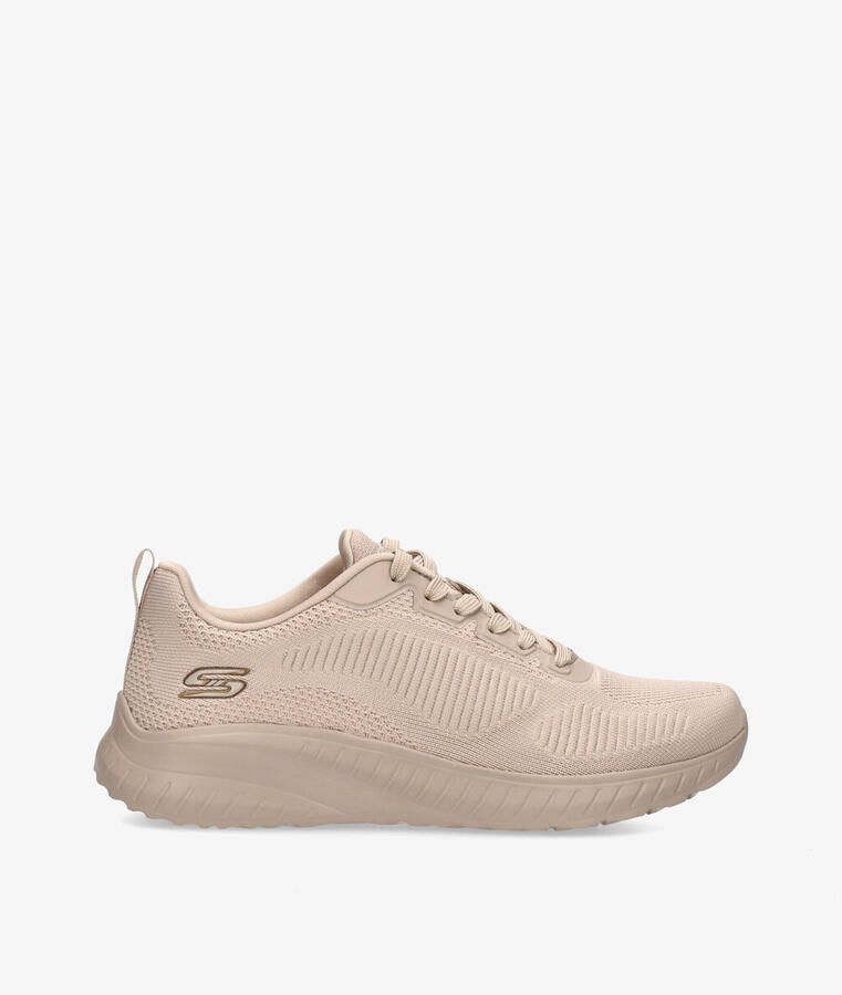 Skechers Sneakers BOBS SQUAD CHAOS FACE OFF Vrijetijdsschoen lage schoen veterschoen met comfort binnenschoen