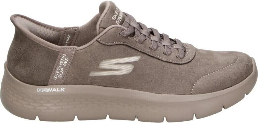 SKECHERS Slip-on 'Slipper Damen 124837 BRN Kunststoff (Synthetik) in braun' bruin - Foto 14