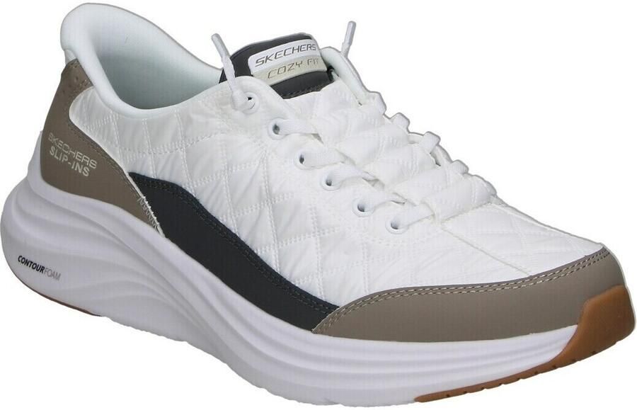 Skechers Slip-Ins Contour Foam Cozy Fit Instappers Heren Wit - Foto 18