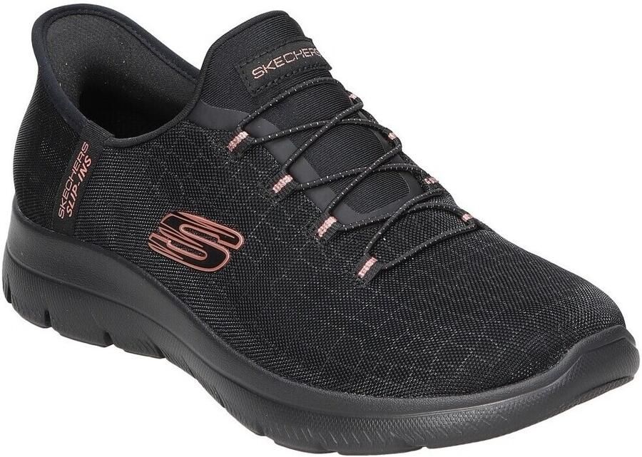 Skechers Slip-on sneakers SUMMITS-CLASSY NIGHT Slippers vrijetijdsschoen met comfortabele hielkussenfunctie - Foto 12