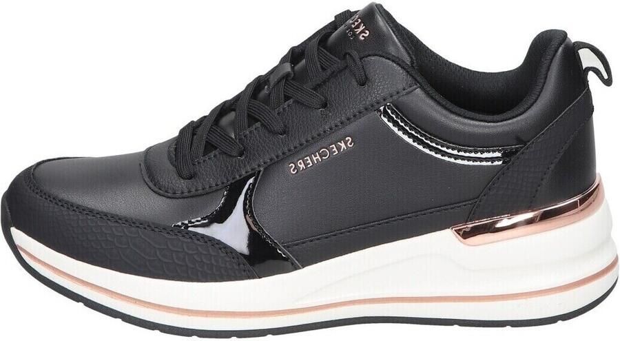 Skechers Fine Shine Stijlvolle Sneakers Black Dames - Foto 3