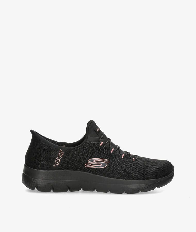 Skechers Slip-on sneakers SUMMITS-CLASSY NIGHT Slippers vrijetijdsschoen met comfortabele hielkussenfunctie - Foto 17