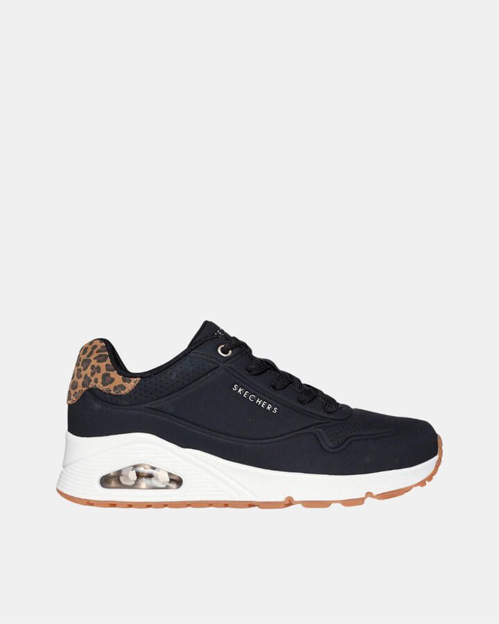 Skechers Sneakers UNO-JUNGLE NITE Veterschoen vrijetijdsschoen met sleehak - Foto 13