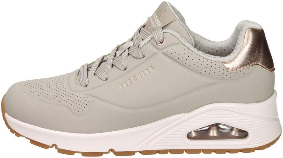 Skechers Sneakers UNO GOLDEN AIR Vrijetijdsschoen lage schoen veterschoen met metallic inzet - Foto 7