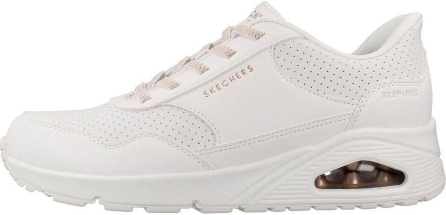 Skechers Instapper Hands-Free Slip-Ins Uno Banksia Luxe 177118 WHT White - Foto 11