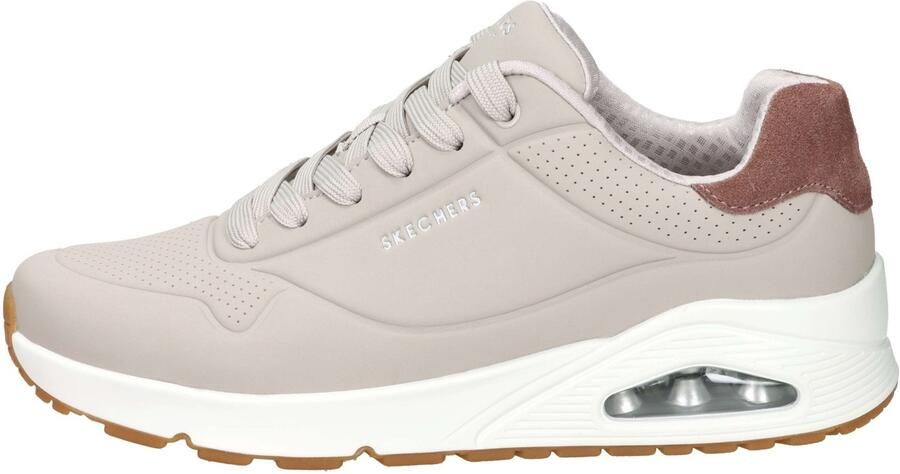 Skechers Street Uno Suited on Air Herensneakers 183004 TPE Taupe - Foto 4