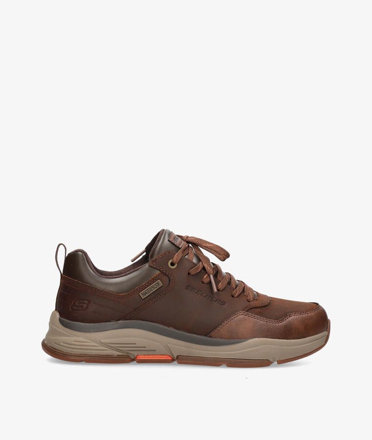 Skechers Waterdichte outdoor laarzen met geheugenschuimcomfort Bruin Heren