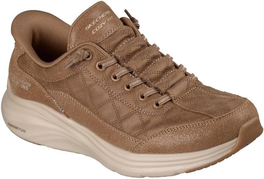 Skechers CONTOUR FOAM-Naturel EASE Dames Instappers Naturel Chestnut - Foto 6