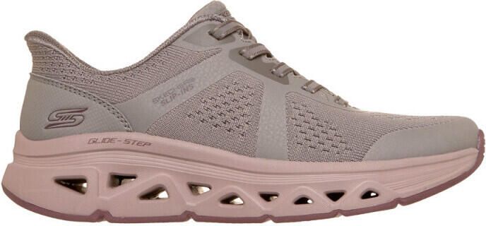 Skechers BOBS Sport Arc waves dames sneakers taupe Beige Extra comfort Memory Foam - Foto 2