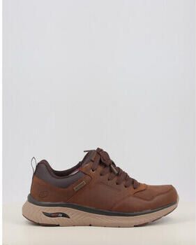 SKECHERS Sportieve veterschoen 'Arch Fit Crosser Ronaldo' donkerbruin - Foto 12