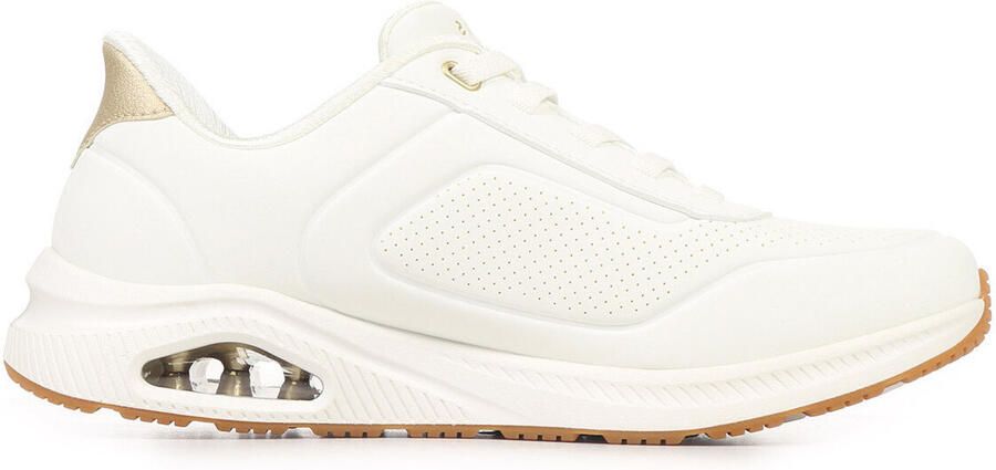 Skechers Dames Arch Fit UNO Relaxing On Air Slip Ins Sneakers White - Foto 2