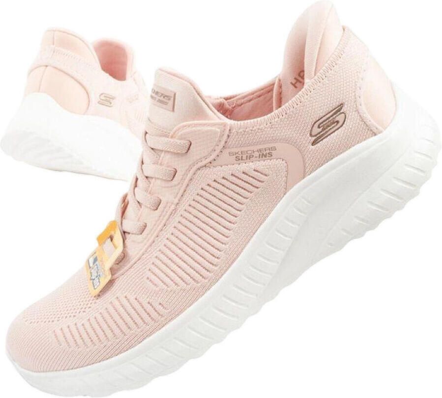 Skechers Slip-on sneakers BOBS SQUAD CHAOS-CURRENT MUSE slippers vrijetijdsschoen in vegan uitvoering - Foto 5