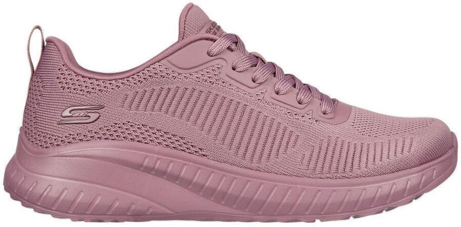Skechers Sneakers BOBS SQUAD CHAOS FACE OFF Vrijetijdsschoen lage schoen veterschoen met comfort binnenschoen - Foto 5
