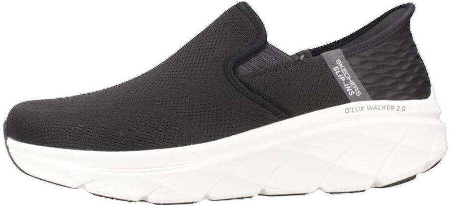 SKECHERS Slip-ons ' Slip-ins: D'Lux Walker 2.0 Reeler' zwart