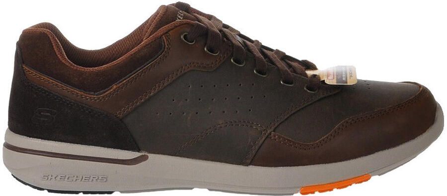 Skechers Elent Velago heren sneakers Bruin Extra comfort Memory Foam - Foto 7