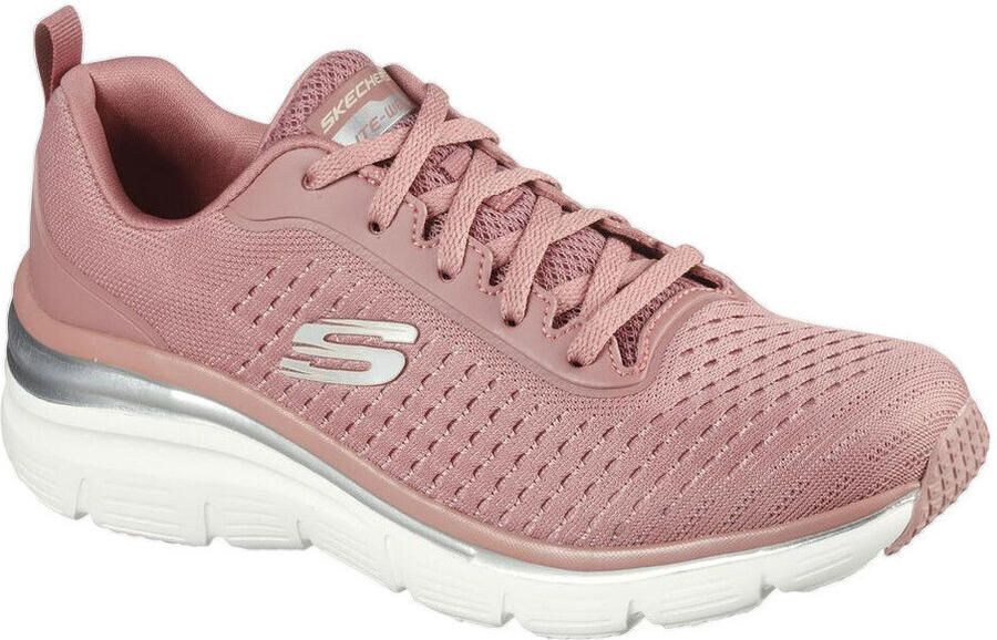 Skechers Fashion Fit Make Moves 149277-ROS Vrouwen Roze Sneakers - Foto 2
