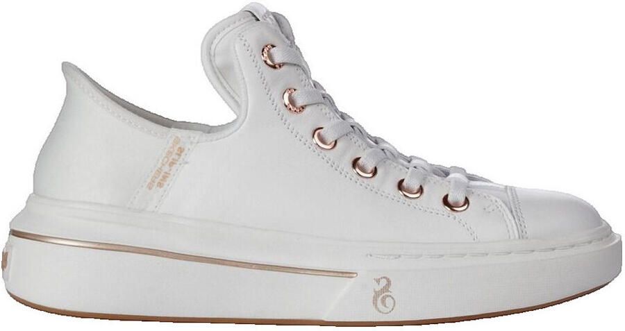 Skechers Sneakers Baskets Snoop One-OG cuir véritable et tissu