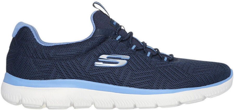 Skechers Summits Artistry Chi NVBL Vrouwen Marineblauw Trainingschoenen - Foto 3
