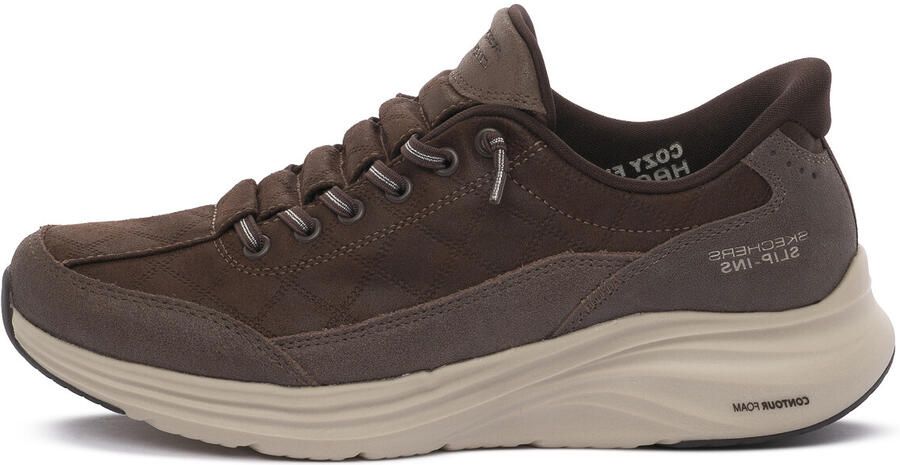Skechers Sneakers Contour Foam Cozy Fit Nature - Foto 3