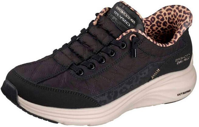 Skechers Hands Free Slip-ins Contour Foam Cozy Fit Leopard Dream lage sneakers - Foto 14