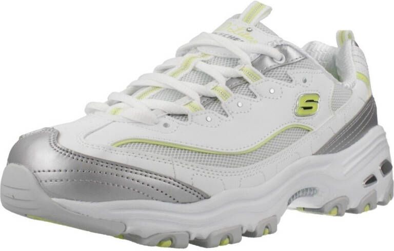 Skechers Sneakers D'LITES-CHROMATIC plateausneaker veterschoen met metallic accenten - Foto 3