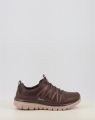 Skechers damessneaker donkerbruin Graceful Cozy Hug 100889 CHOC - Donkerbruin