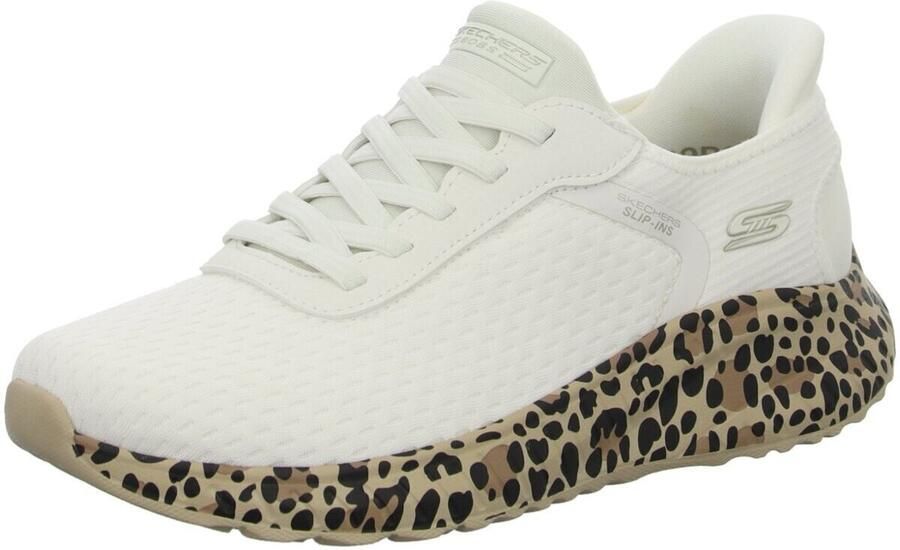 Skechers Slip-Ins Bobs Squad Chaos Daily Prowl strainers Wit Leopard - Foto 2