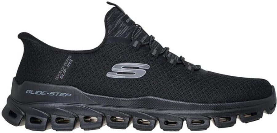 Skechers Slip-ins Glide Step Noxus zwarte pantoffels - Foto 5