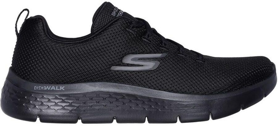 Skechers Go Walk Flex Vespid 216507-BBK Mannen Zwart Sneakers - Foto 3