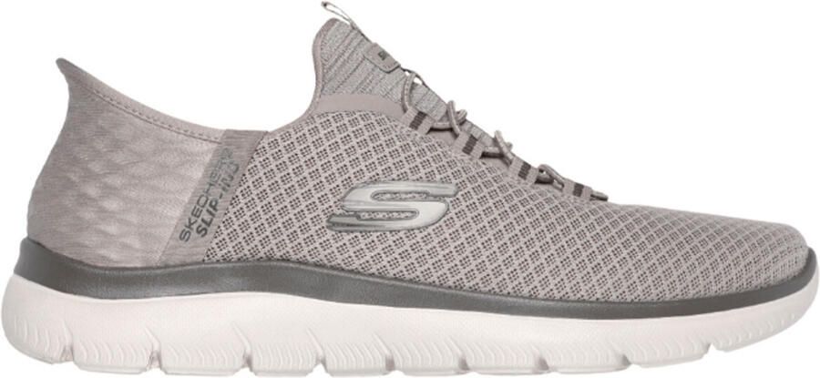 Skechers Slip Sneakers Unisex ins Summits Instappers beige Textiel - Foto 7