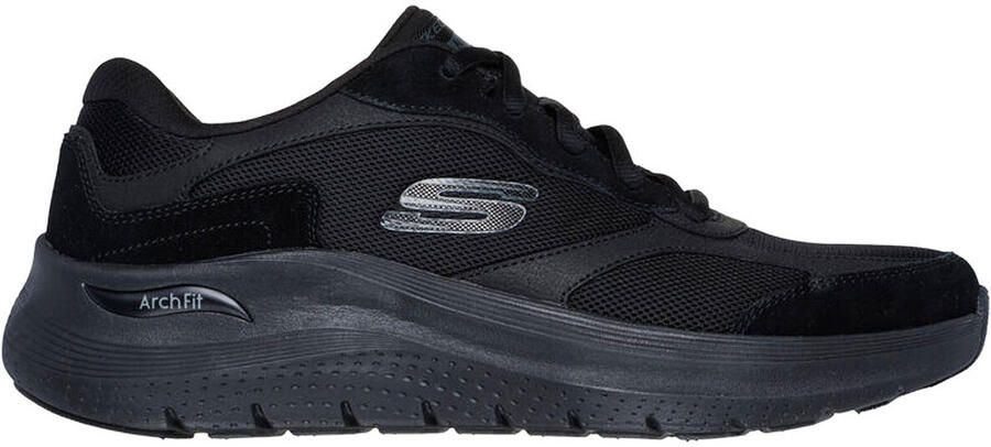 Skechers Arch Fit 2.0 The Keep 232702-BBK Mannen Zwart Sneakers
