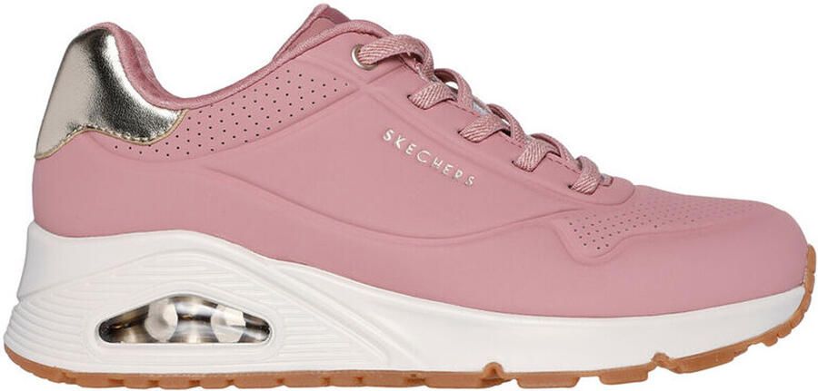 Skechers Skecher Street Uno Shimmer Away damessneaker 15196 ROS roze - Foto 3