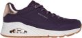 Skechers Sneaker 155196 DKPR UNO-SHIMMER AWAY Donkerpaars - Donkerpaars