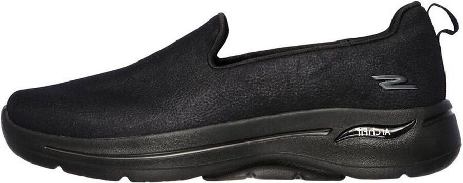 Skechers Comfortabele Leren Sneakerschoenen Black Dames