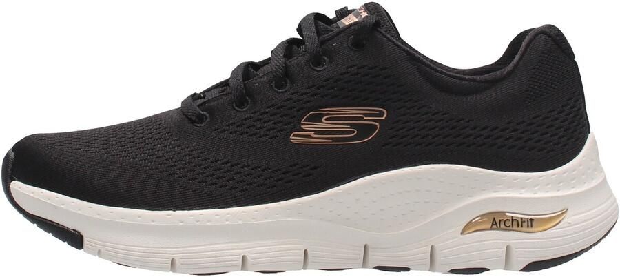 Skechers Arch Fit-Big Appeal 149057-BKRG Vrouwen Zwart Sneakers - Foto 10