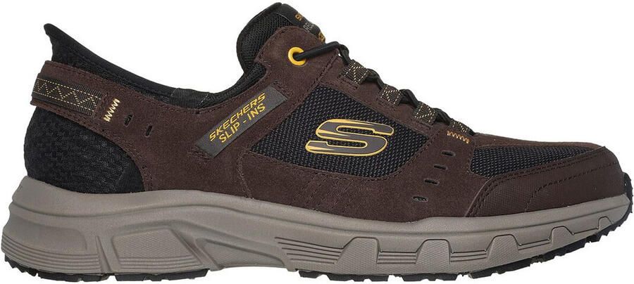 Skechers Slip-ins heren wandelschoenen cat. A bruin Extra comfort Memory Foam - Foto 6