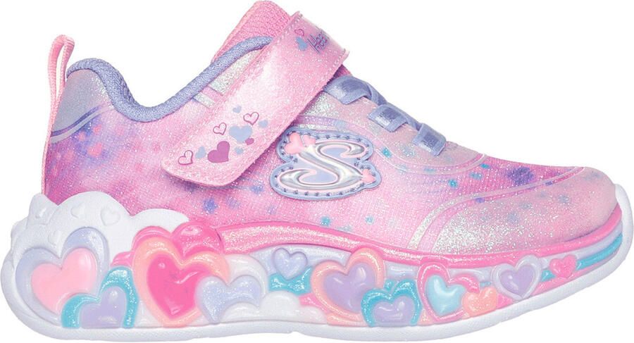 Skechers Eternal Heart Lights 302696N-LPMT voor meisje Roze Sneakers Sportschoenen - Foto 4