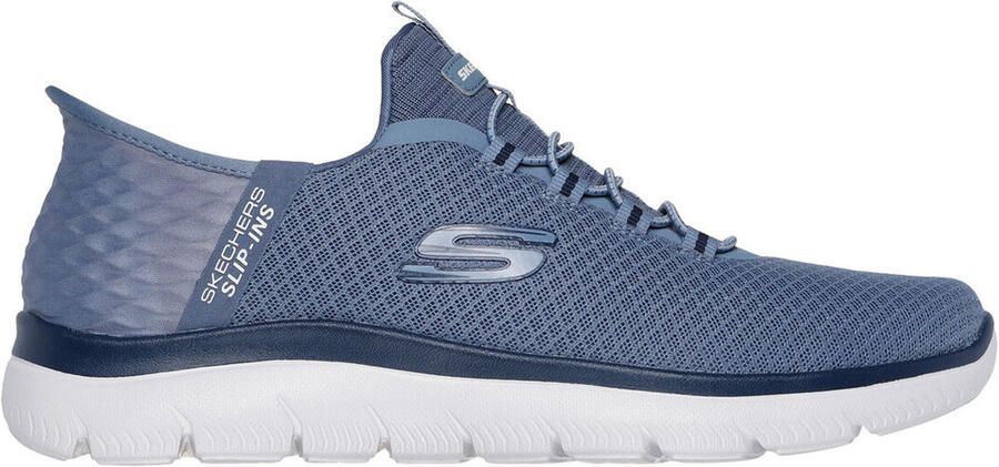 Skechers Handsfree Slip-in heren sneakers blauw Extra comfort Memory Foam - Foto 6