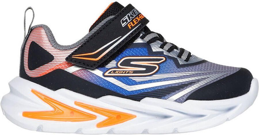 Skechers S Lighs Flex-Glow Ultra jongens sneaker Zwart multi - Foto 20