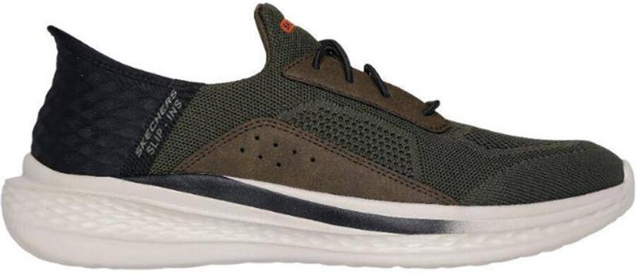 Skechers Slip-ins Slade Cohen Heren Instappers Olijfgroen - Foto 6