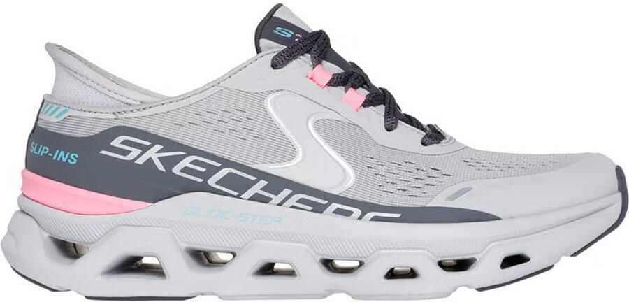 Skechers Hands Free Slip-In Glide-Step dames sneaker Wit multi - Foto 10