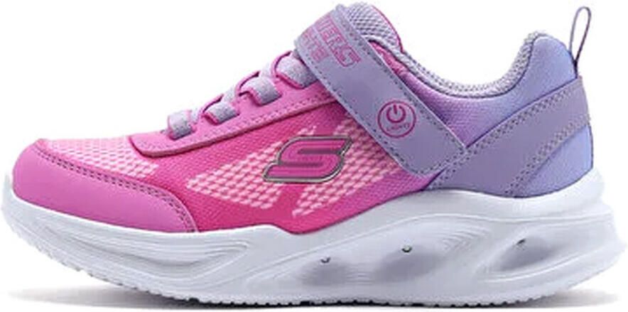 Skechers S-Lights: Sola Glow sneakers roze Uitneembare zool