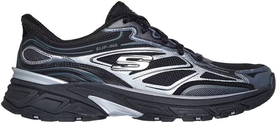 Skechers Slip-on sneakers STAMINA SPORT Retro sneaker veterschoen met metallic accenten - Foto 5