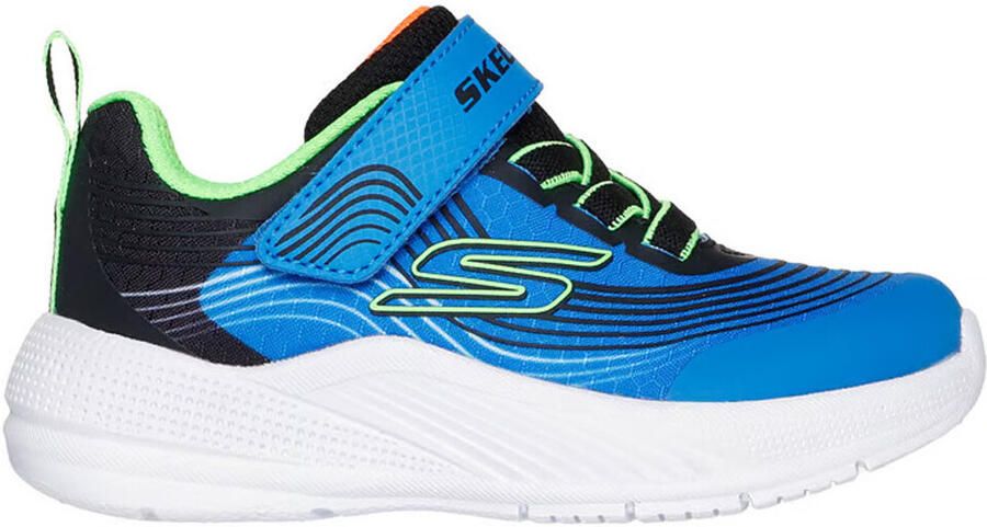 Skechers Microspec Advance jongens sneakers blauw - Foto 8