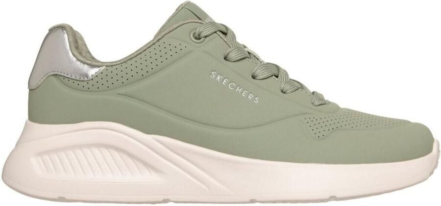 Skechers Uno Lite dames sneakers groen Extra comfort Memory Foam - Foto 2