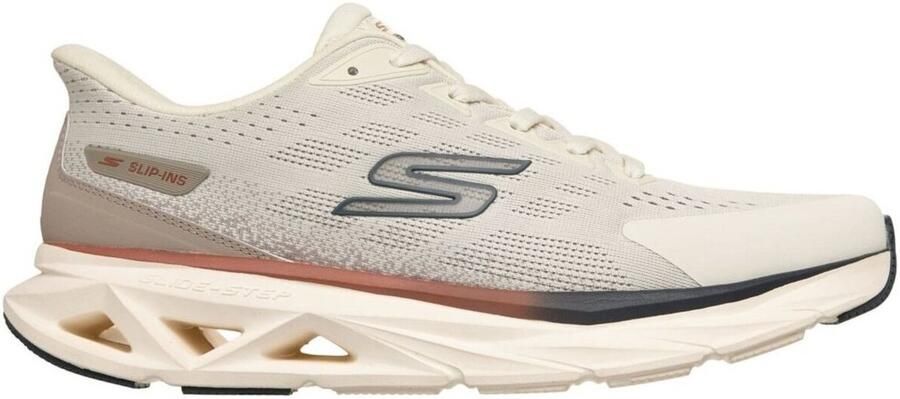 Skechers Hands Free Slip-In Glide Step Vortex heren sneaker Natural - Foto 6