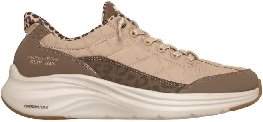 Skechers CONTOUR FOAM-LEOPARD DREAM Dames Instappers Multi Bruin - Foto 8